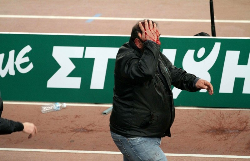 Το χρονικό των συγκρούσεων στο ΟΑΚΑ (photos+videos)