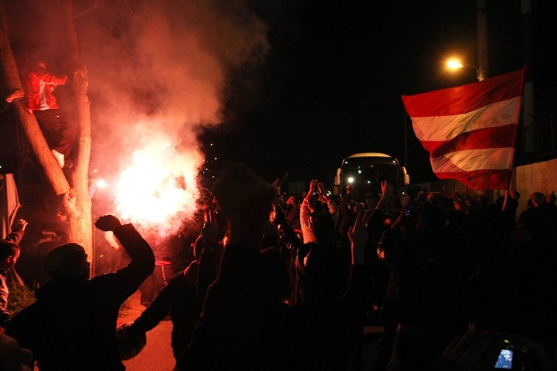 Μαρινάκης: «Εμείς προστατεύουμε το ελληνικό ποδόσφαιρο» (photos+videos)