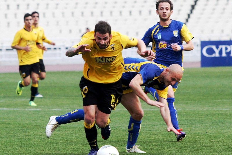 Νίκη με… μουρμούρα για ΑΕΚ, 1-0 τον Παναιτωλικό (photos+videos)