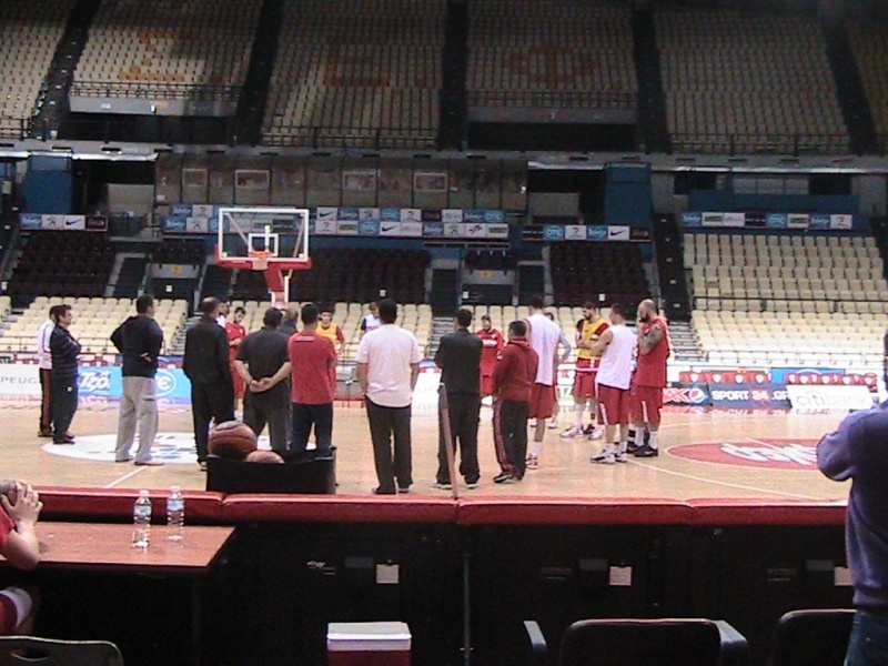 Παρουσία Αγγελόπουλων η προπόνηση του Ολυμπιακού! (photos+videos)