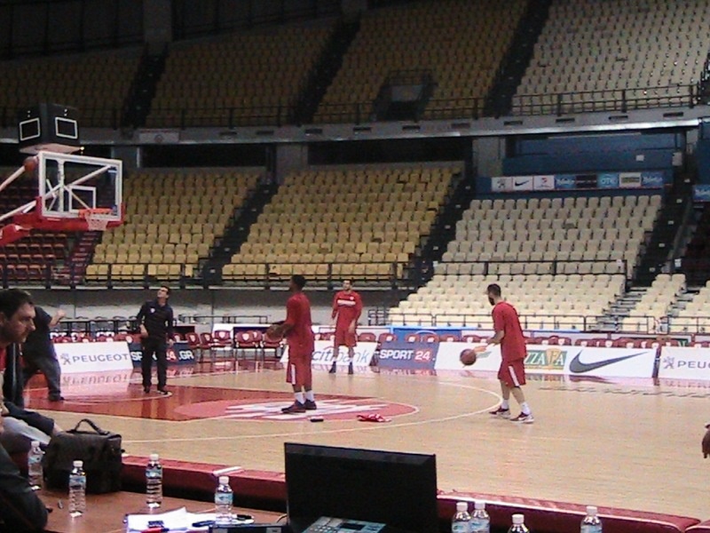 Παρουσία Αγγελόπουλων η προπόνηση του Ολυμπιακού! (photos+videos)