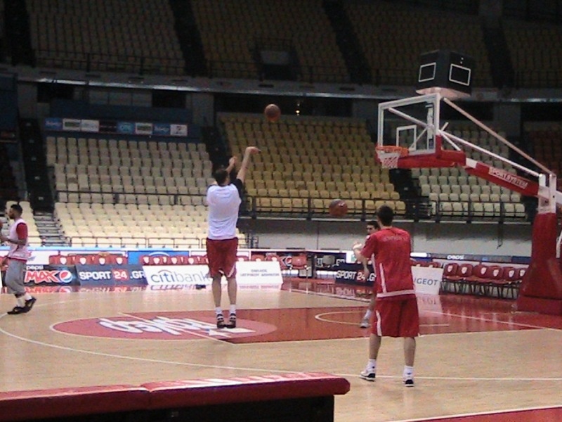 Παρουσία Αγγελόπουλων η προπόνηση του Ολυμπιακού! (photos+videos)