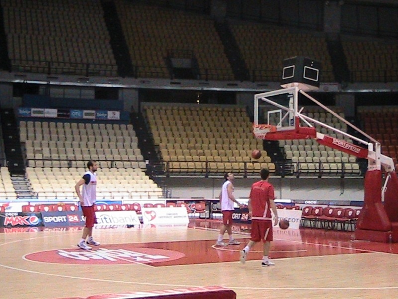 Παρουσία Αγγελόπουλων η προπόνηση του Ολυμπιακού! (photos+videos)