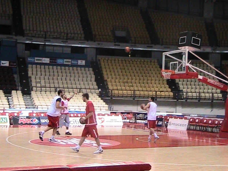 Παρουσία Αγγελόπουλων η προπόνηση του Ολυμπιακού! (photos+videos)