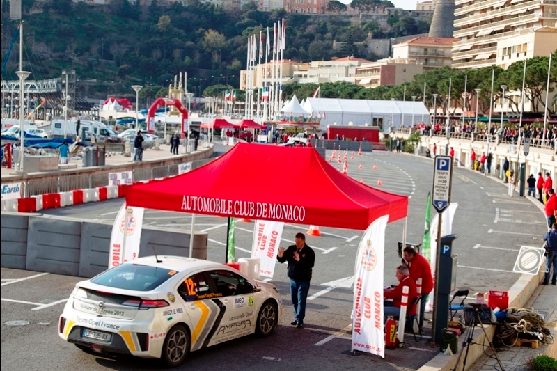 Opel Ampera στο Μόντε Κάρλο