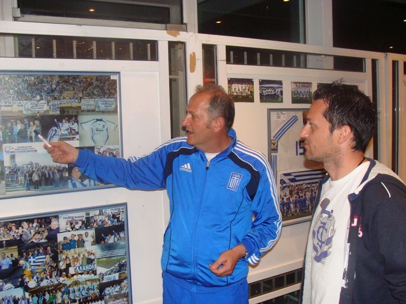 Στο μουσείο της Εθνικής Λιβαθηνός και Λάκης