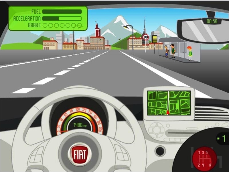 Fiat eco: Drive Virtual Challenge