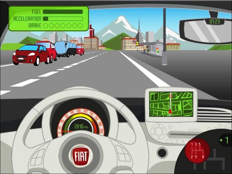 Fiat eco: Drive Virtual Challenge