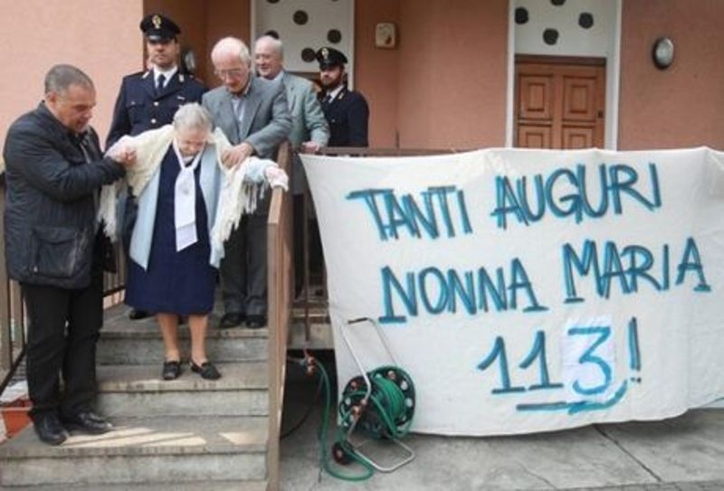Η υπεραιωνόβια οπαδός της Ίντερ!