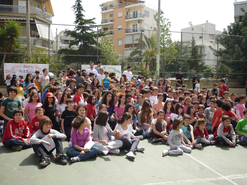 Έπαιξαν μπάσκετ με τον Ολυμπιακό (photos)