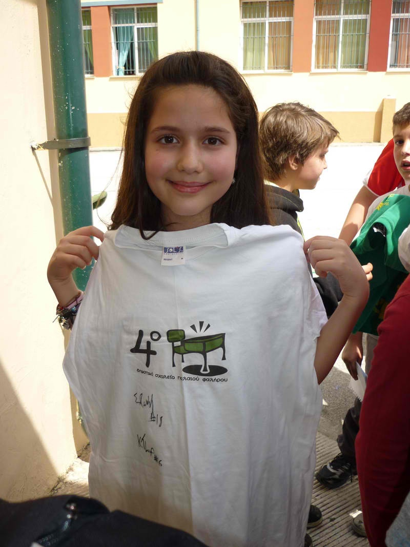 Έπαιξαν μπάσκετ με τον Ολυμπιακό (photos)