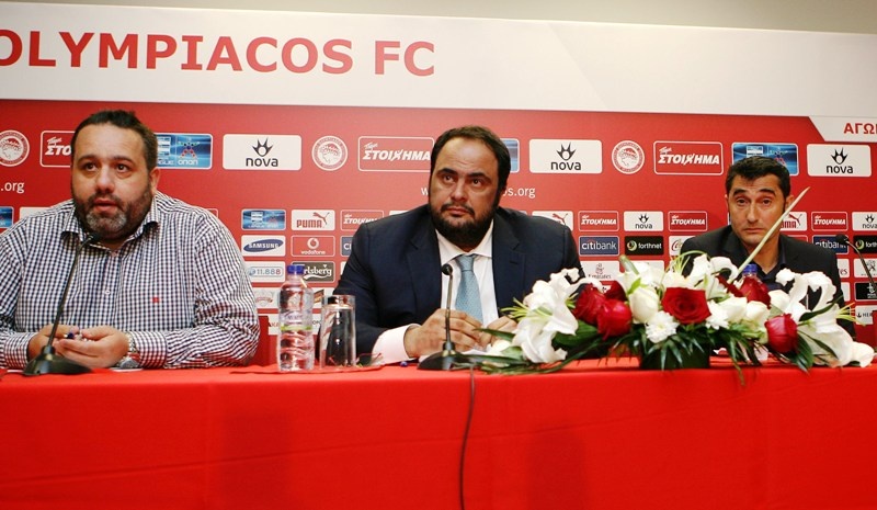 Είπαν αντίο και εις το... επανιδείν Βαλβέρδε - Μαρινάκης (photos+videos)