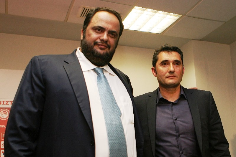 Είπαν αντίο και εις το... επανιδείν Βαλβέρδε - Μαρινάκης (photos+videos)