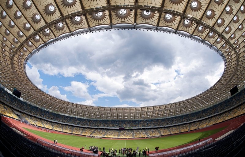 Εuro 2012: Όλα έτοιμα στο Ολυμπιακό στάδιο του Kιέβου