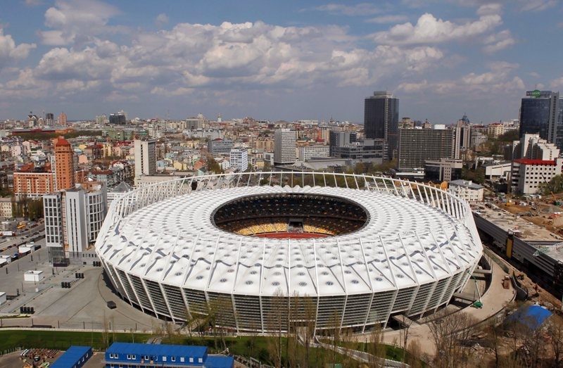 Εuro 2012: Όλα έτοιμα στο Ολυμπιακό στάδιο του Kιέβου