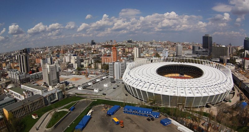 Εuro 2012: Όλα έτοιμα στο Ολυμπιακό στάδιο του Kιέβου