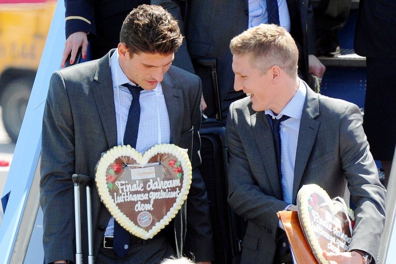 Η άφιξη της Μπάγερν Μονάχου (photos)