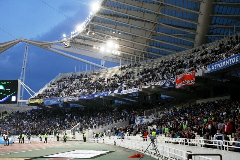 Ατρόμητος: Η εξέδρα στο ΟΑΚΑ (photos)