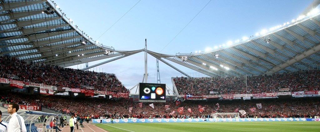 Ολυμπιακός: Η εξέδρα στο ΟΑΚΑ (photos)