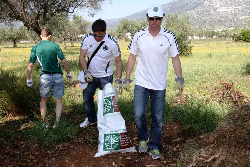 Καθάρισε την Παιανία ο Παναθηναϊκός… (photos)
