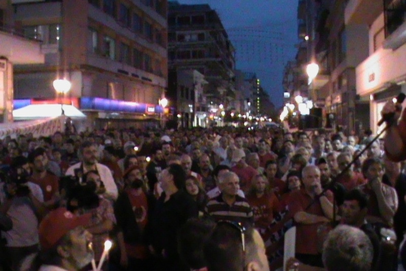 Ο Βόλος «κήδεψε» ΠΑΣΟΚ και «ψήφισε» Ολυμπιακό! (photos+videos)