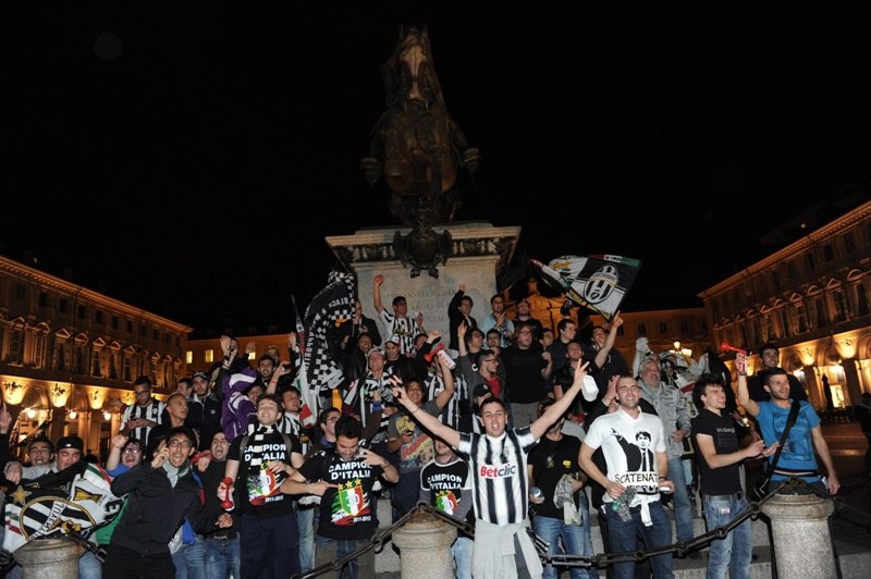 Γλέντι στο Τορίνο για τη Γιουβέντους