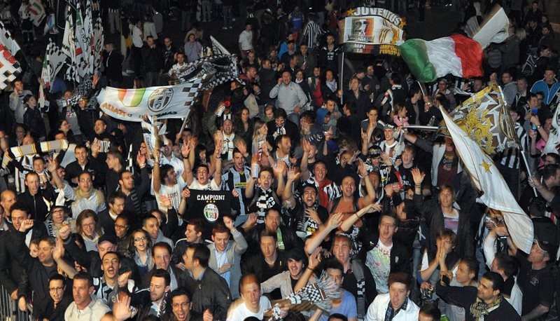 Γλέντι στο Τορίνο για τη Γιουβέντους