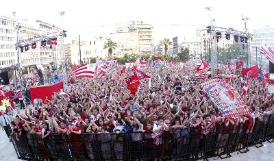 Οι φιέστες του «αυτοκράτορα» Ολυμπιακού! (videos+photos)