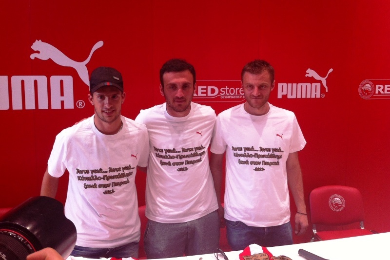 «Θα είμαστε και του χρόνου εδώ με το 4ο αστέρι στην φανέλα του Ολυμπιακού!» (videos+photos)