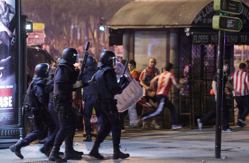 Επεισόδια στη Μαδρίτη, στη γιορτή των φίλων της Ατλέτικο (photos+videos)