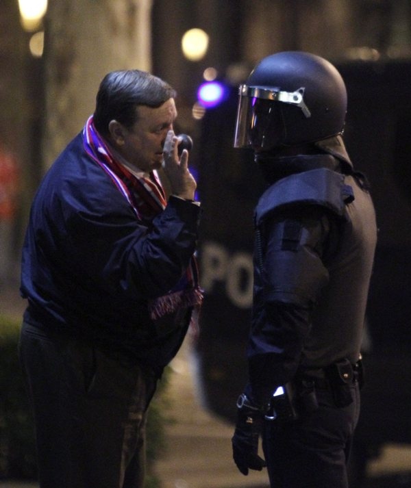 Επεισόδια στη Μαδρίτη, στη γιορτή των φίλων της Ατλέτικο (photos+videos)