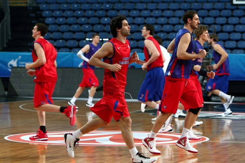 Η προπόνηση της ΤΣΣΚΑ (photos)