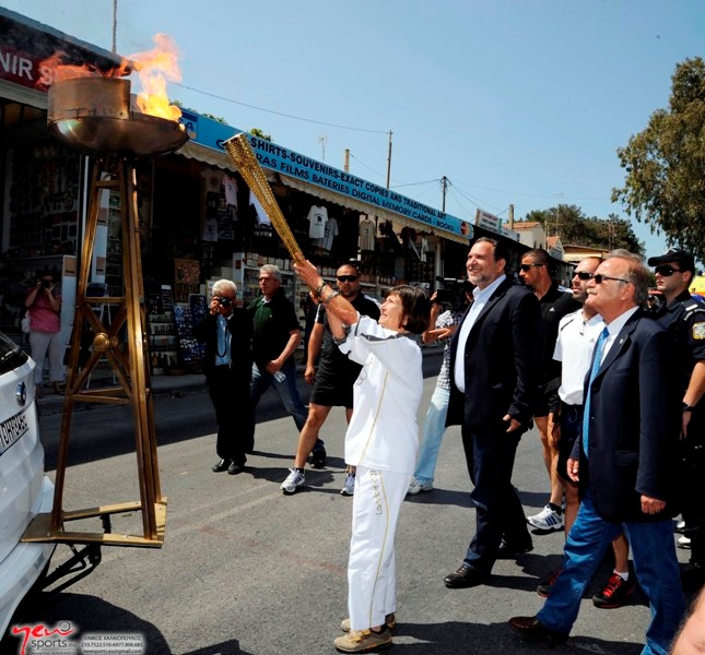 Ολυμπιακή Φλόγα: Στον χορό της λαμπαδηδρομίας τα Χανιά