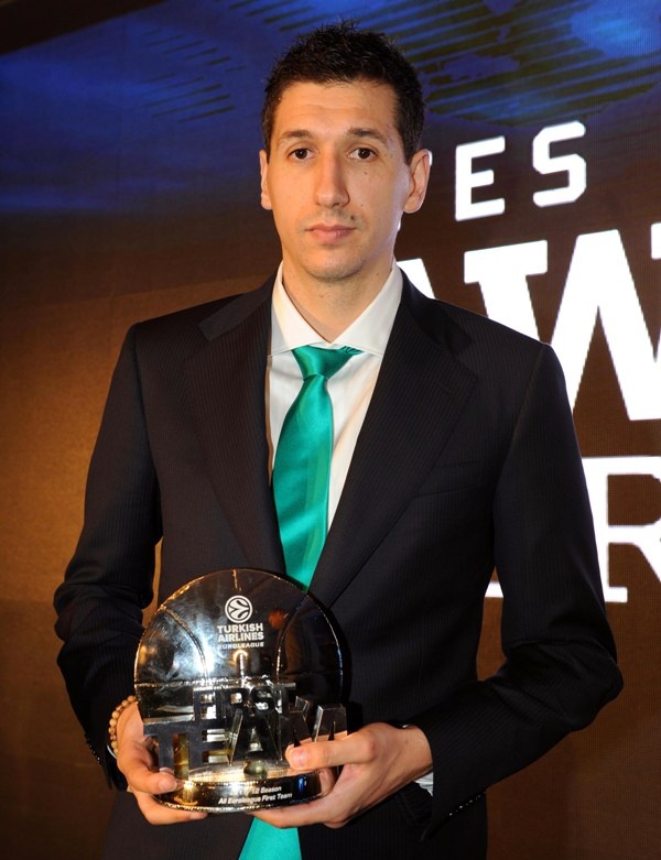 MVP ο Κιριλένκο, στην καλύτερη πεντάδα οι Διαμαντίδης, Σπανούλης (photos+video)