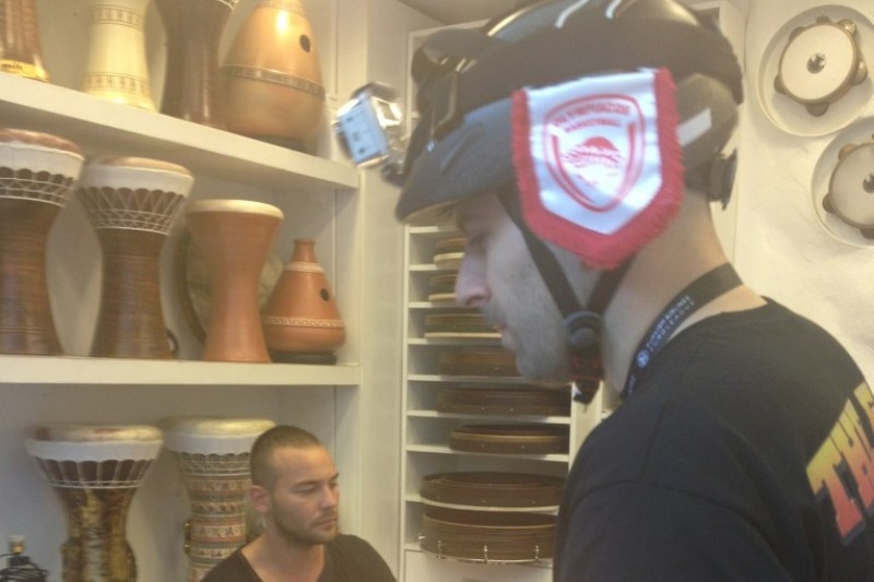 Ο κατάσκοπος του Final 4 στα αποδυτήρια του Ολυμπιακού (photos)