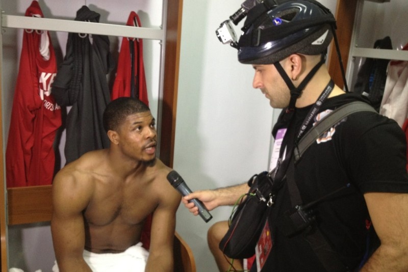 Ο κατάσκοπος του Final 4 στα αποδυτήρια του Ολυμπιακού (photos)