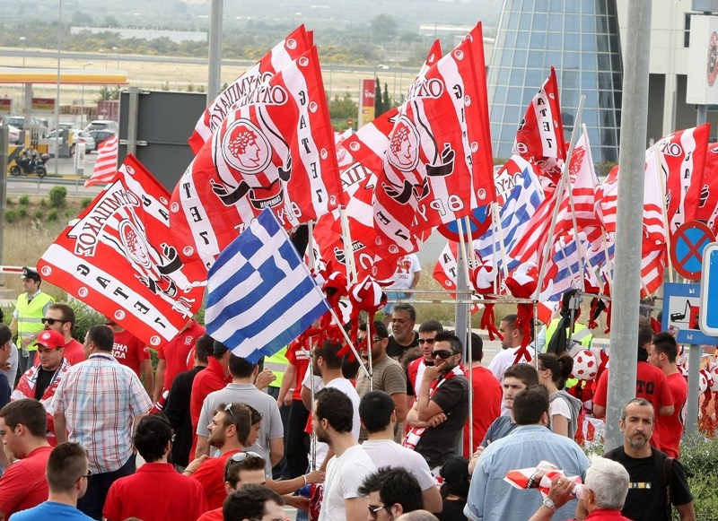 Άφιξη Ολυμπιακού: Η τηλεοπτική μετάδοση του ANT1 (video+photos)