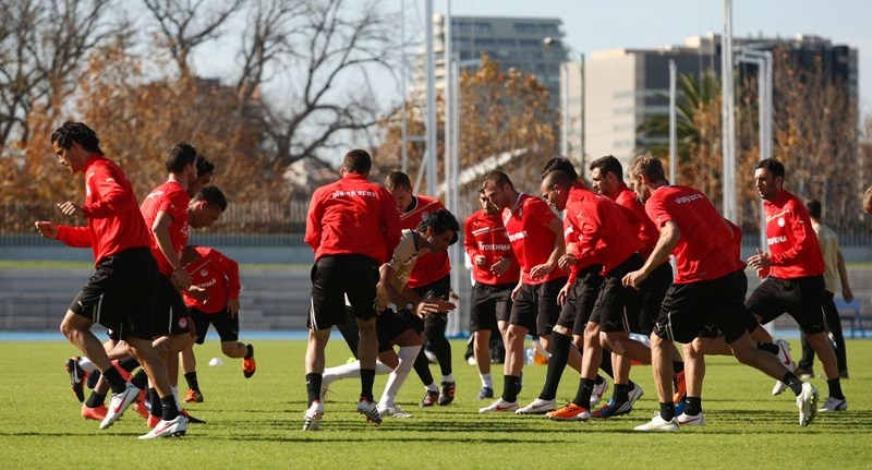 Video και φώτο κλικ από την προπόνηση του Ολυμπιακού στην Αυστραλία