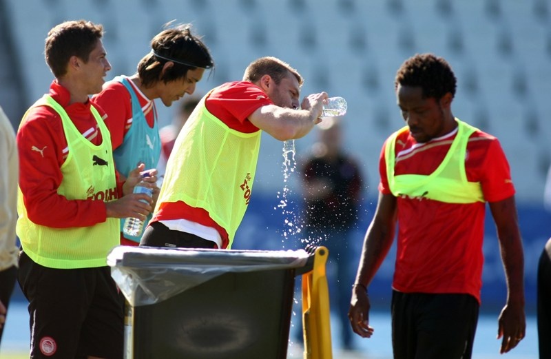 Video και φώτο κλικ από την προπόνηση του Ολυμπιακού στην Αυστραλία