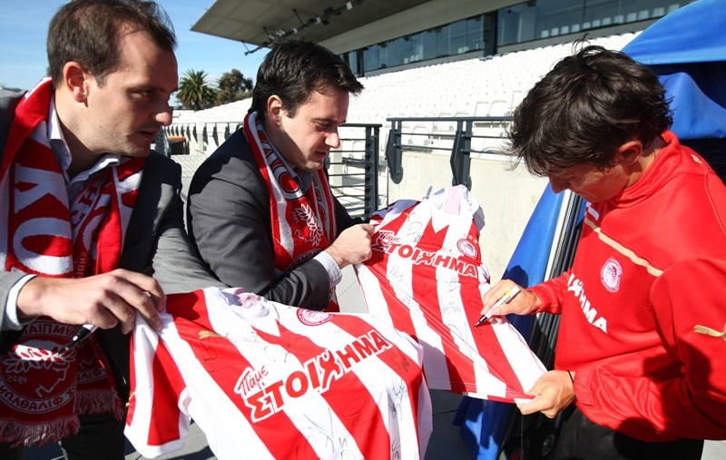 Video και φώτο κλικ από την προπόνηση του Ολυμπιακού στην Αυστραλία