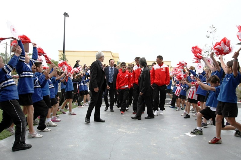 Ολυμπιακός: Διπλή επίσκεψη στην Αυστραλία (photos)