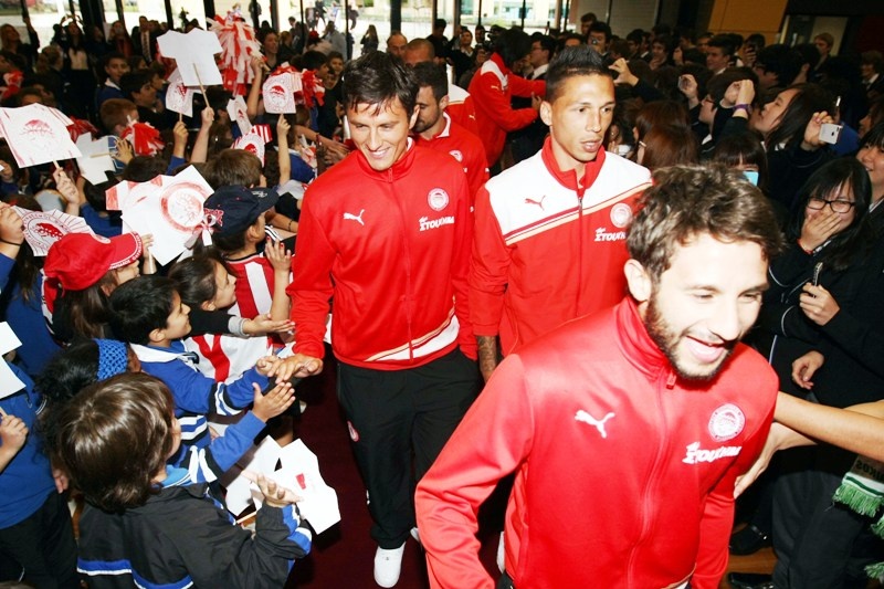 Ολυμπιακός: Διπλή επίσκεψη στην Αυστραλία (photos)