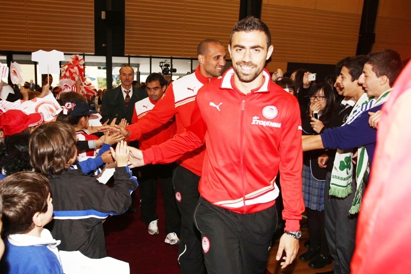 Ολυμπιακός: Διπλή επίσκεψη στην Αυστραλία (photos)