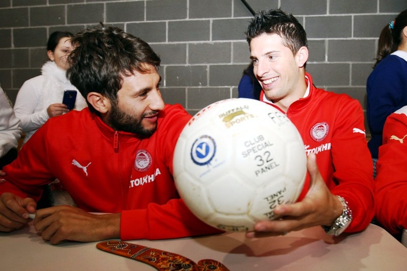 Ολυμπιακός: Διπλή επίσκεψη στην Αυστραλία (photos)