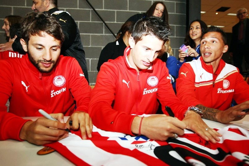 Ολυμπιακός: Διπλή επίσκεψη στην Αυστραλία (photos)