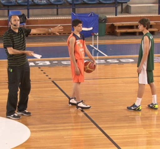 Δίδαξαν μπάσκετ Καλαφατάκης, Μαρκόπουλος (photos)