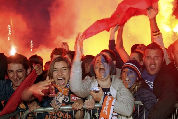Ακόμη γλεντάει το Μονπελιέ! (photos+videos)