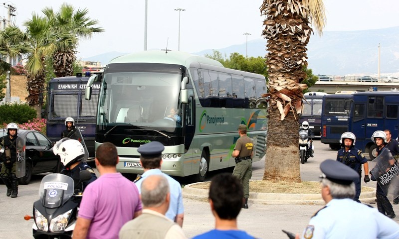 Παναθηναϊκός: Χωρίς προβλήματα έφτασε η «πράσινη» αποστολή (photos)