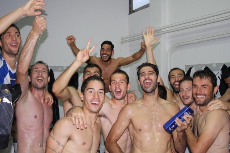 Το πάρτι του Απόλλωνα στα αποδυτήρια (photos)