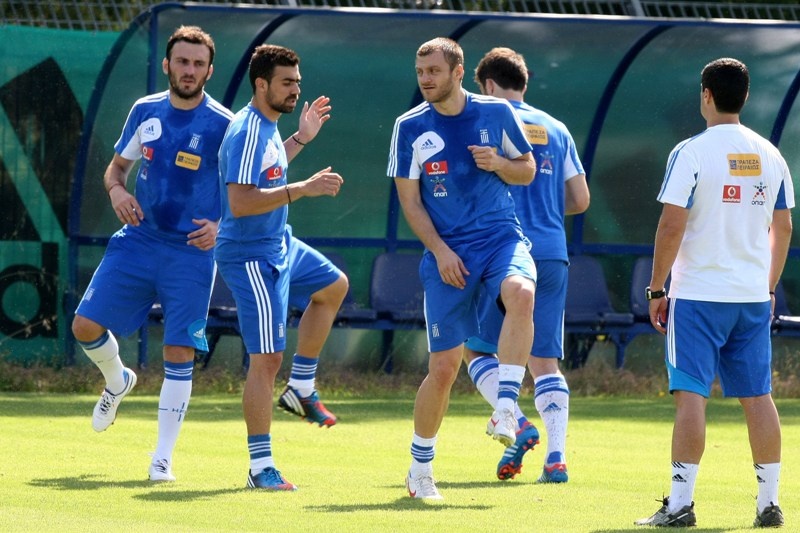 Euro 2012: Η τελευταία προπόνηση της Ελλάδας πριν την Αυστρία (photos+videos)